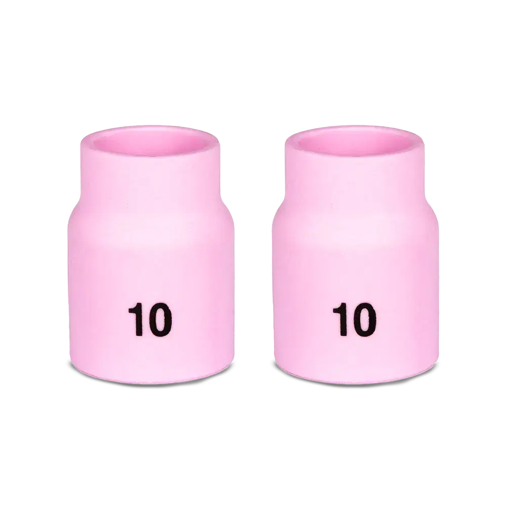 17/18/26 Series TIG Short Gas Lens Ceramic Cups